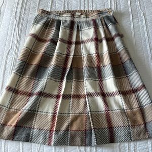 Vintage Pykettes plaid skirt